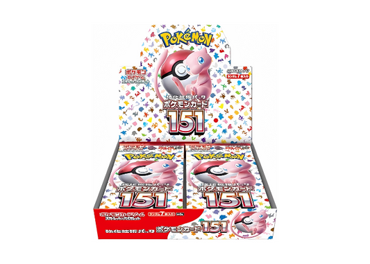Japanese Pokemon - 151 sv2a Japanese Booster Box